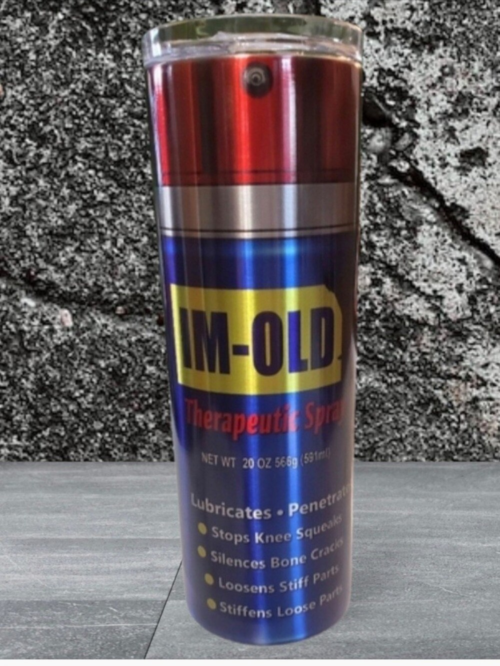IM-OLD Therapeutic Spray FUNNY 20oz Tumbler 🎉sale